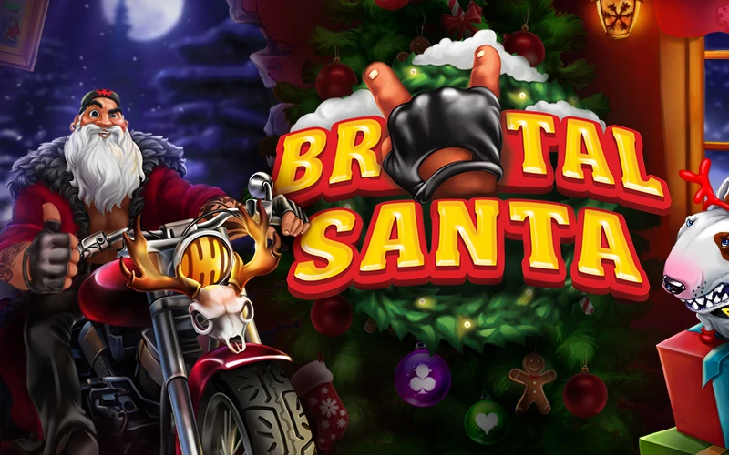Play the Brutal Santa game on the 1win website.