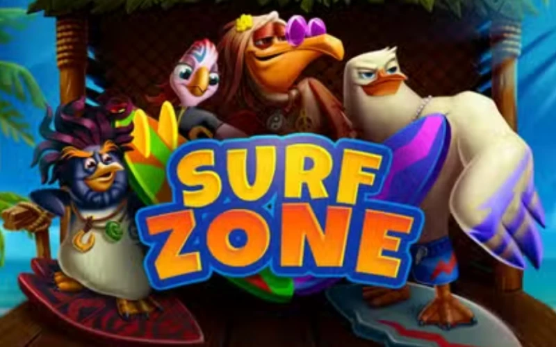 Start playing Surf Zone on the 1win platform.