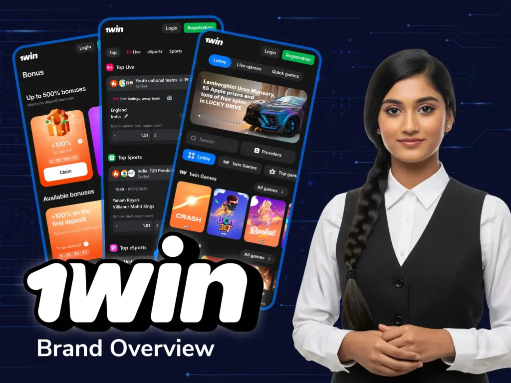 1win online betting platform for sports and casino games in India