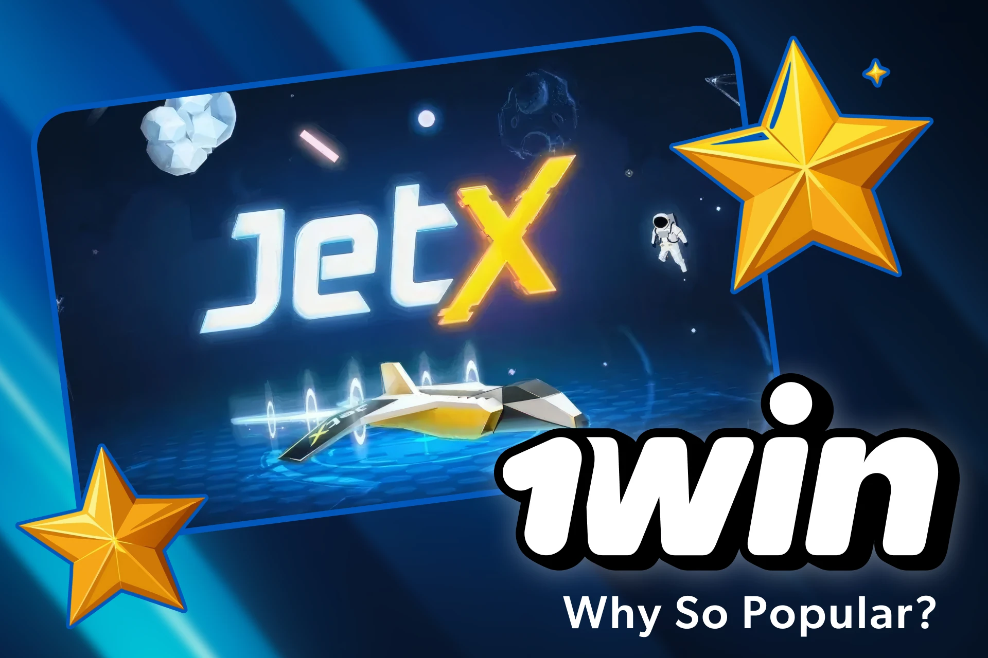 The Jet X game is really easy to learn and to play.